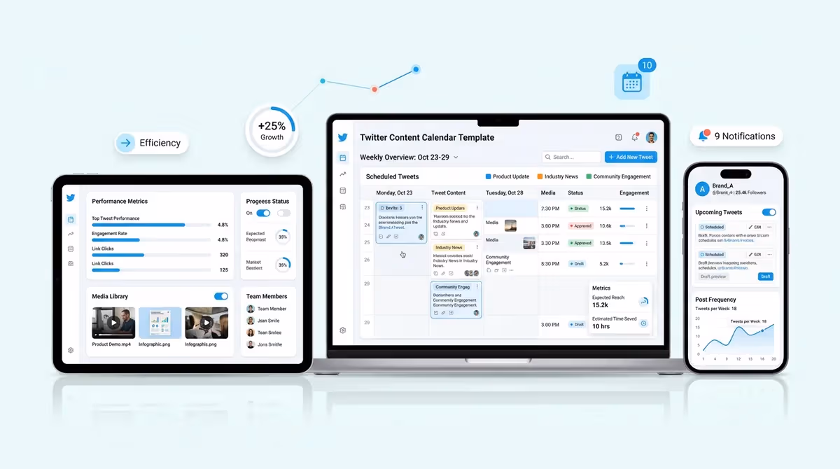 Twitter Content Calendar