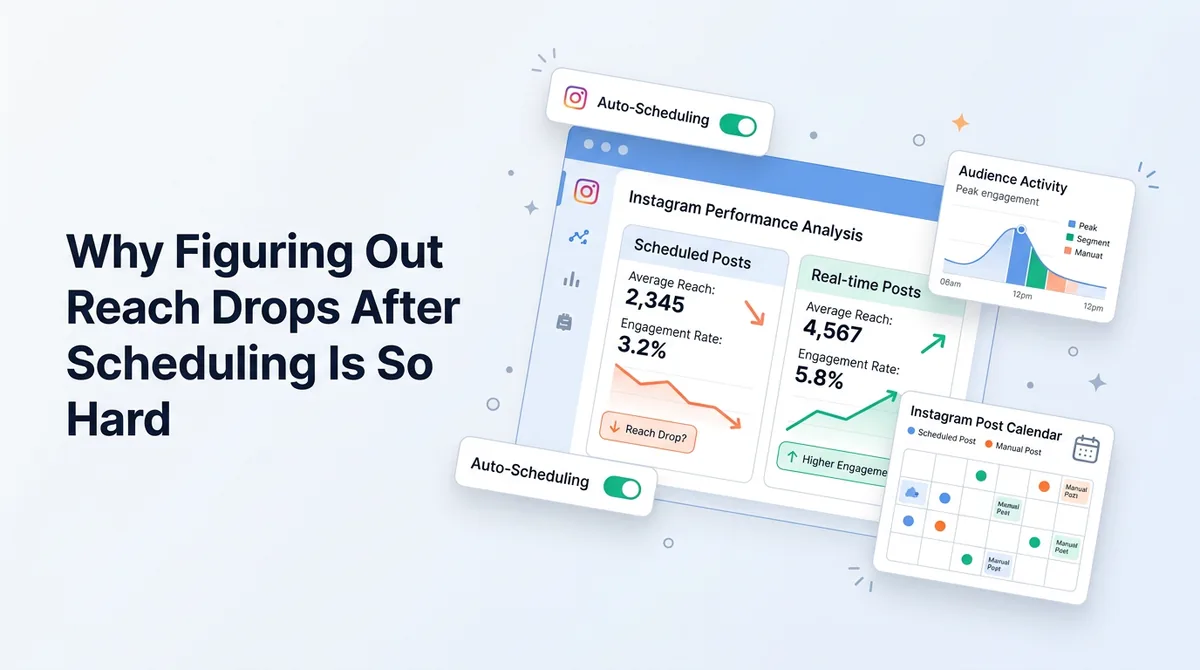 Why Figuring Out Reach Drops After Scheduling Is So Hard