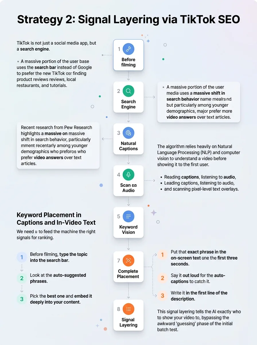 Strategy 2: Signal Layering via TikTok SEO