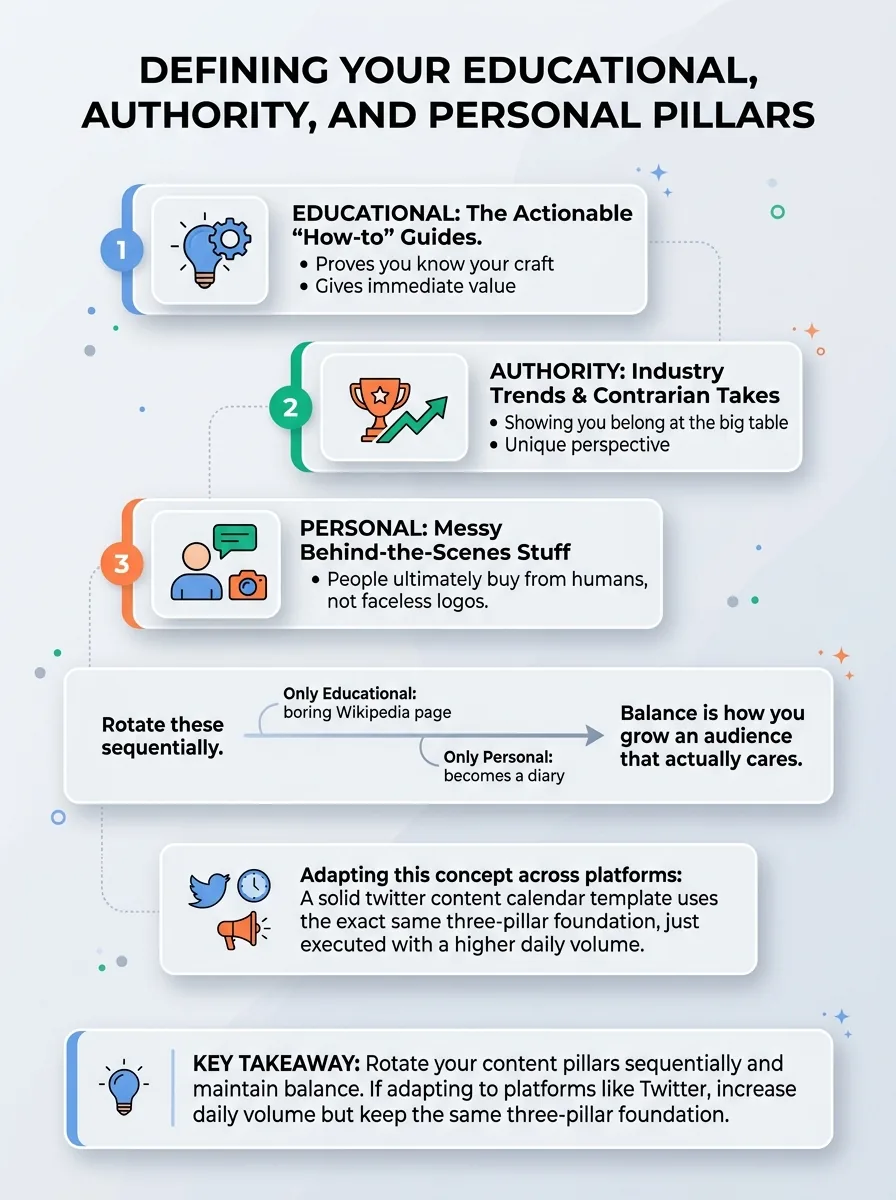 Defining Your Educational, Authority, and Personal Pillars