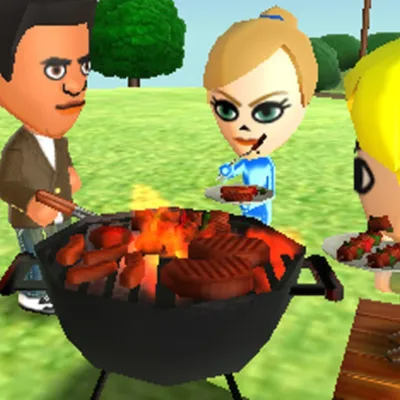 Map Day - Tomodachi Life Frutiger Aero Bitcrushed Old Speaker Lofi Mix